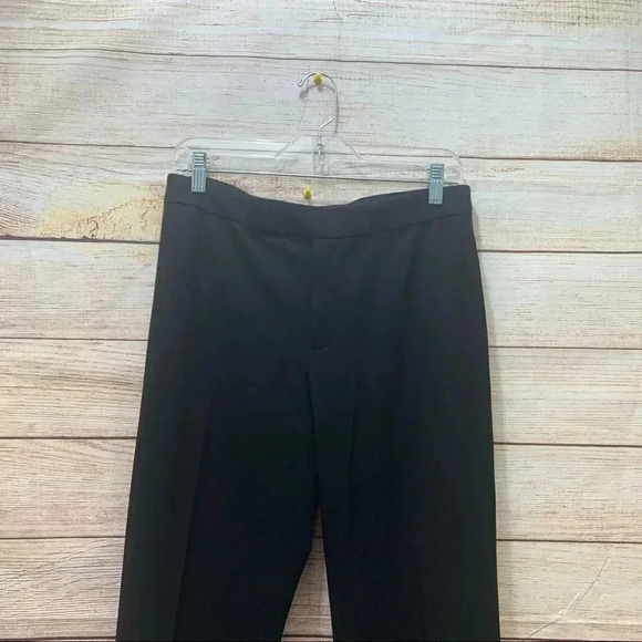 Ralph Lauren Black Label Dress Pants Cuff Hem Elastic Wool Blend Trouser - Picture 2 of 12